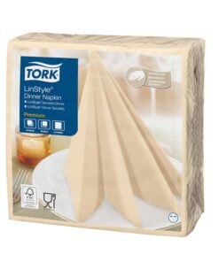 SERVILLETA PREMIUM LINSTYLE BEIGE X 50U TORK