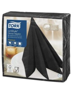 SERVILLETA PREMIUM LINSTYLE NEGRA X50U TORK