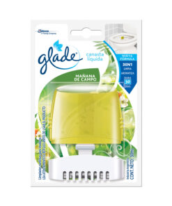 CANASTA INODORO LIQUIDA "MAÑANA DE CAMPO"  50 ML. GLADE