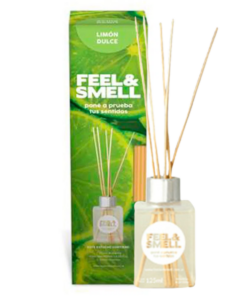 DIFUSOR AMBIENTAL "LIMON DULCE"  X125 ml. FEEL SMELL