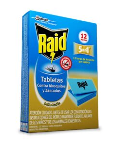 RAID TABLETAS REPUESTO X 12.