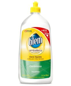 CERA LIQUIDA CERAMICOS INCOLORO X 800 ML. BLEM