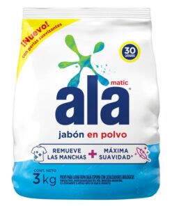 JABON EN POLVO MATIC MAXIMA SUAVIDAD X 3 kg. ALA