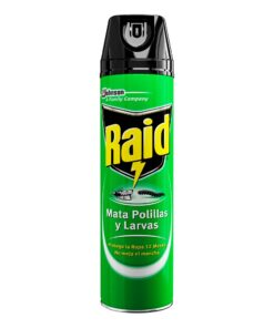 RAID MATA POLILLAS Y LARVAS AEROSOL 360 CC.