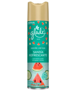 DESODORANTE DE AMBIENTE AEROSOL "SANDIA REFRESCANTE" x 360 CC. GLADE