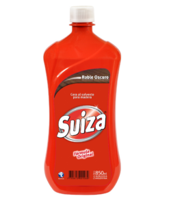 CERA LIQUIDA PARA MADERA ROBLE OSCURO 850 CC. SUIZA