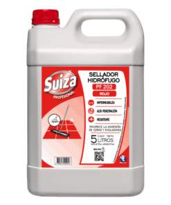 SUIZA SELLADOR HIDROFUGO ROJO  PROFESIONAL 5 LT.