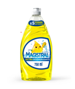 MAGISTRAL DETERGENTE ULTRA LIMON 750ML