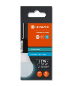 LEDVANCE LÁMPARA LED FRÍA  7W=60W VALUE CLASSIC
