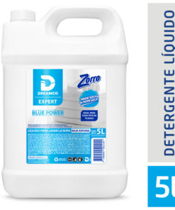 ZORRO BLUE POWER JABON NEUTRO PARA ROPA X 5 LTS