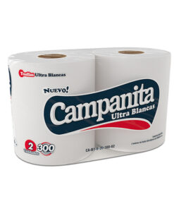 TOALLA ROLLO 2X300 MTS CAMPANITA