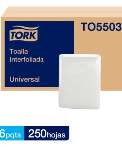 TOALLA UNIVERSAL INTERCALADA TORK 16 x 250 UNID