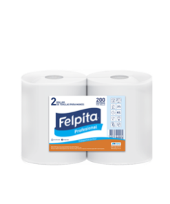 TOALLA DE MANO EN ROLLO SH 6X200 MTS. FELPITA